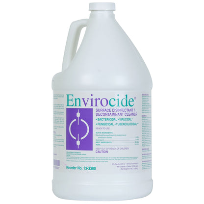 Envirocide® Surface Disinfectant Cleaner Broad Spectrum Manual Pour Liquid 1 gal. Jug Alcohol Scent NonSterile (381083_CS)