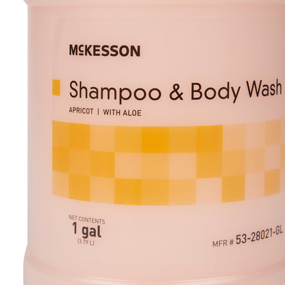 McKesson Shampoo and Body Wash 1 gal. Jug Apricot Scent (877030_CS)