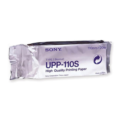 Sony® Ultrasound Video Paper Roll Black and White Standard Without Grid (1216161_BX)