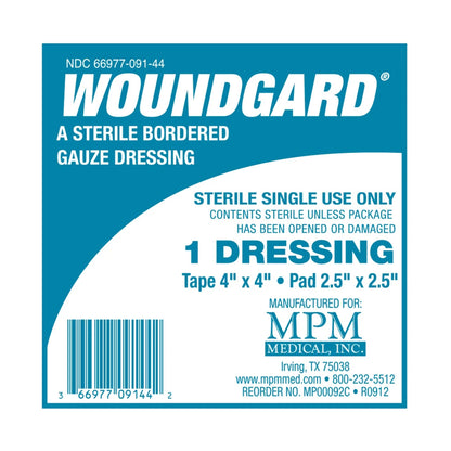 WoundGard® Island Dressing 4 X 4 Inch Square Sterile (855363_BG)