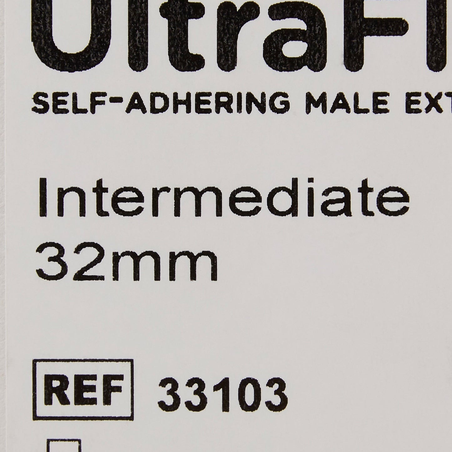 UltraFlex® Male External Catheter Self-Adhesive Seal Silicone Intermediate (578103_BX)