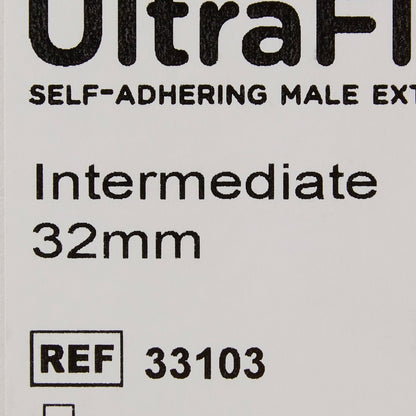 UltraFlex® Male External Catheter Self-Adhesive Seal Silicone Intermediate (578103_BX)