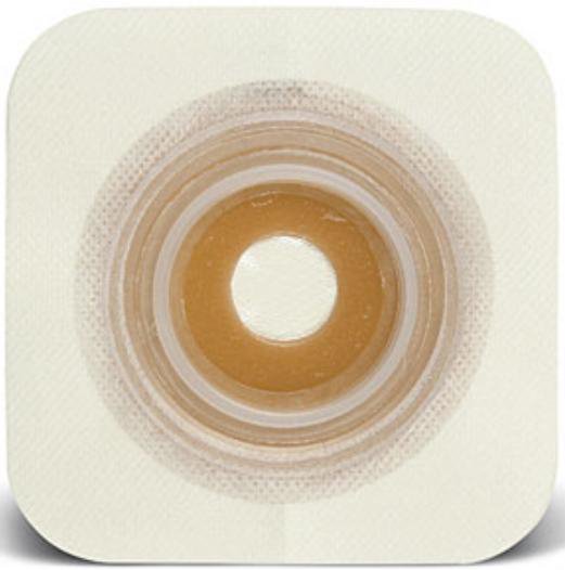 SUR-FIT Natura® Ostomy Barrier Trim to Fit Stomahesive® Adhesive 57 mm Flange Acrylic Collar 33 to 45 mm Opening (779923_BX)