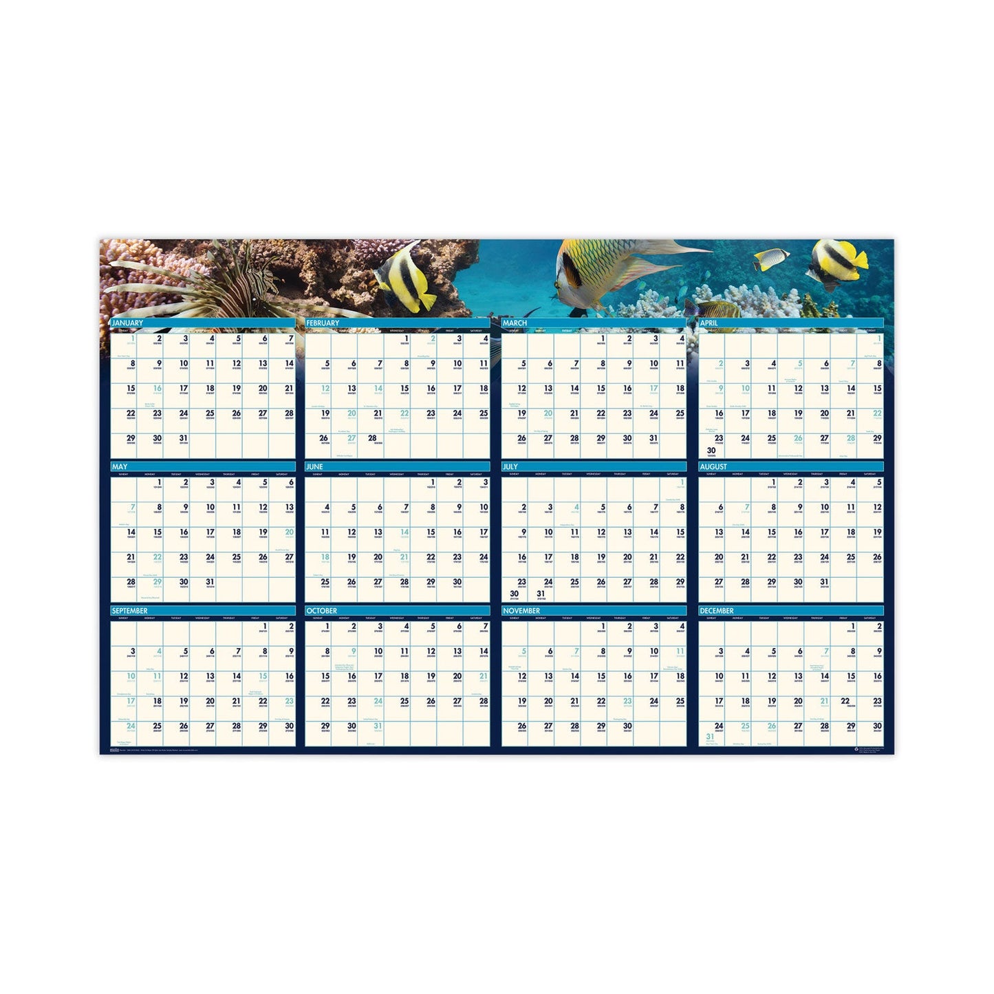 house-of-doolittle-earthscapes-recycled-reversible-erasable-yearly-wall-calendar-num-hod3969_2