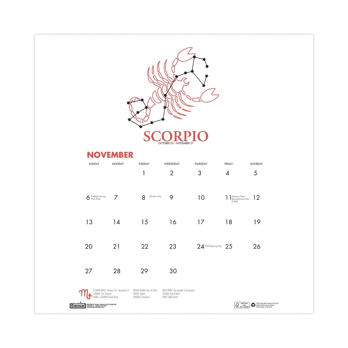 house-of-doolittle-recycled-academic-zodiac-wall-calendar-num-hod3185_2