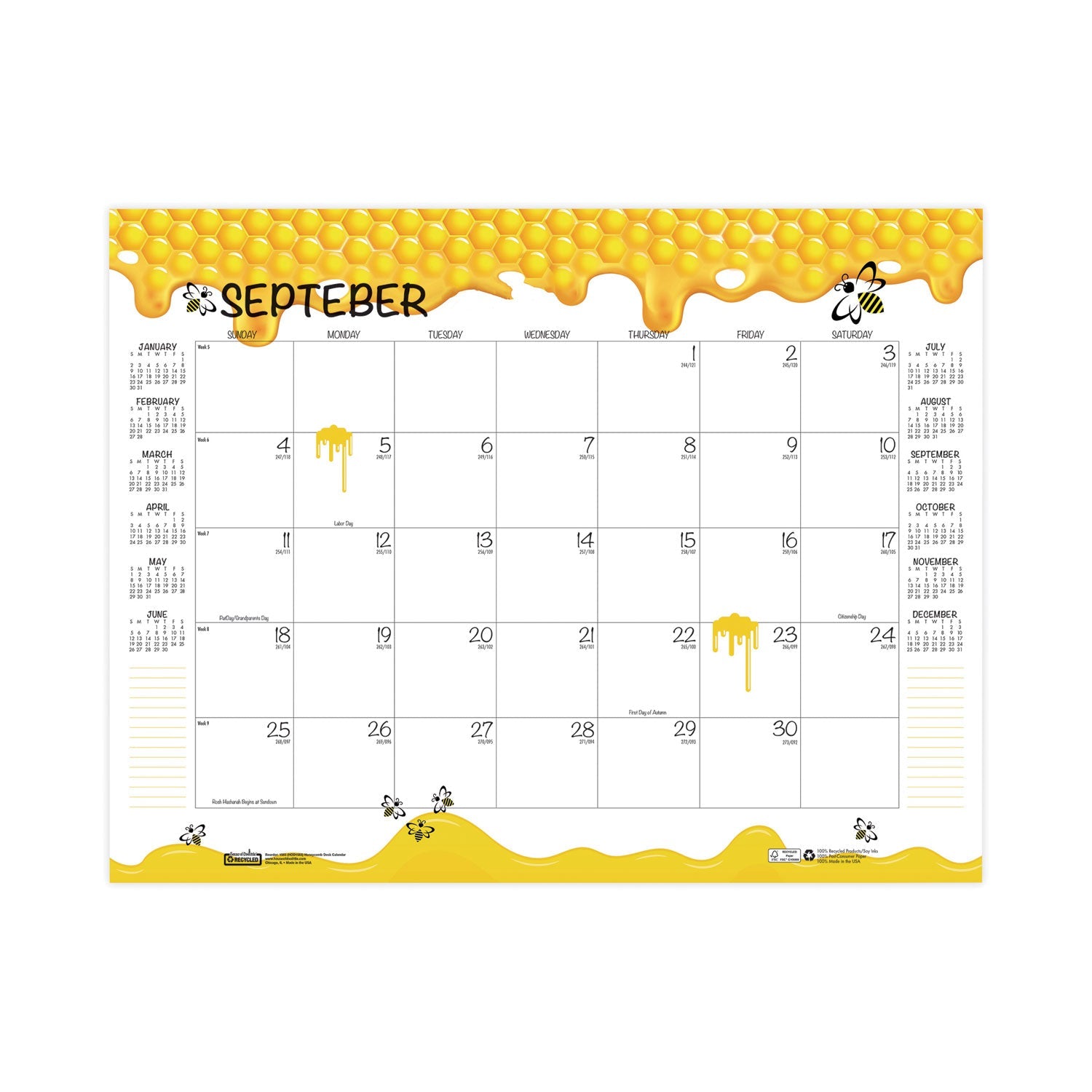 house-of-doolittle-recycled-honeycomb-desk-pad-calendar-num-hod1565_3