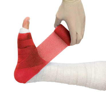 Delta-Lite® Plus Cast Tape 3 Inch X 12 Foot Fiberglass / Resin Red (653373_BX)