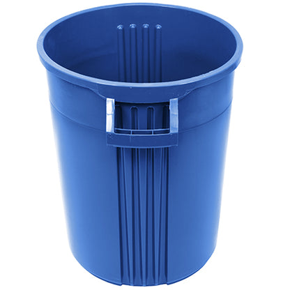Impact® Gator® Plus Trash Container, 32 Gallon, 6/Case, Blue (IMP7732-11)