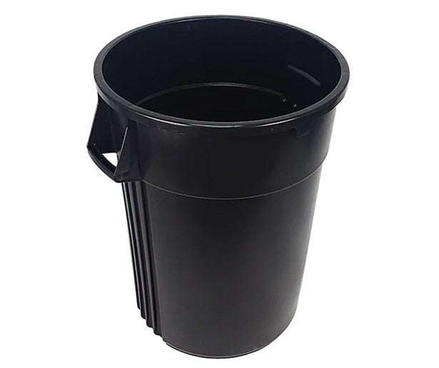 Impact® Gator® Plus Trash Container, 32 Gallon, 6/Case, Black (IMP7732-5)