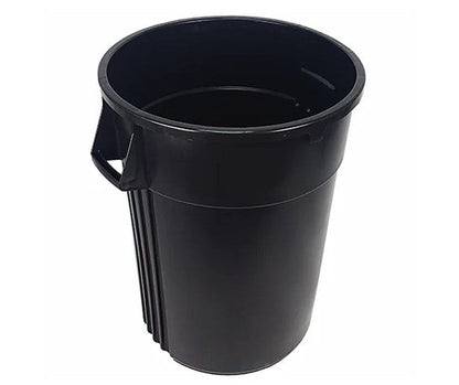 Impact® Gator® Plus Trash Container, 32 Gallon, 6/Case, Black (IMP7732-5)