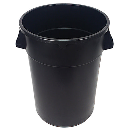 Impact® Gator® Plus Trash Container, 32 Gallon, 6/Case, Black (IMP7732-5)