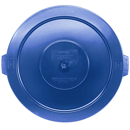 Impact® Gator® Plus Trash Container Lid, 32 Gallon, 6/Case, Blue (IMP7733-11)
