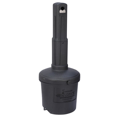 Global Industrial Outdoor Ashtray, 5 Gallon, Black (WB245133BK)