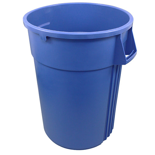 Impact® Gator® Plus Trash Container, 44 Gallon, 4/Case, Blue (IMP774411CT)