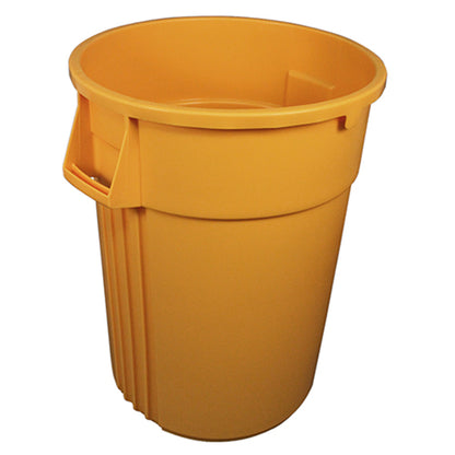 Impact® Gator® Plus Trash Container, 44 Gallon, 4/Case, Yellow (IMP774416)