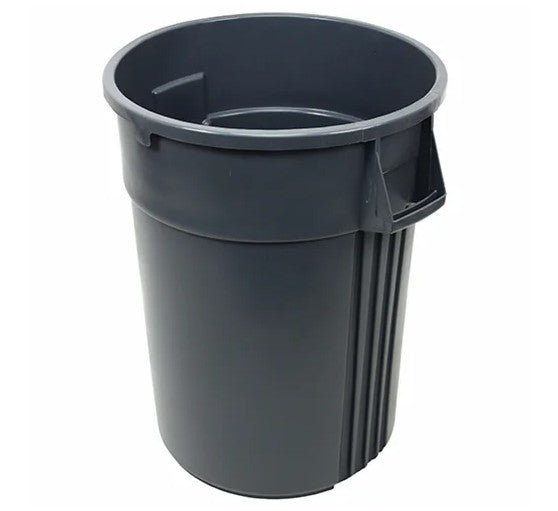 Impact® Gator® Plus Trash Container, 44 Gallon, 4/Case, Gray (IMP77443CT)