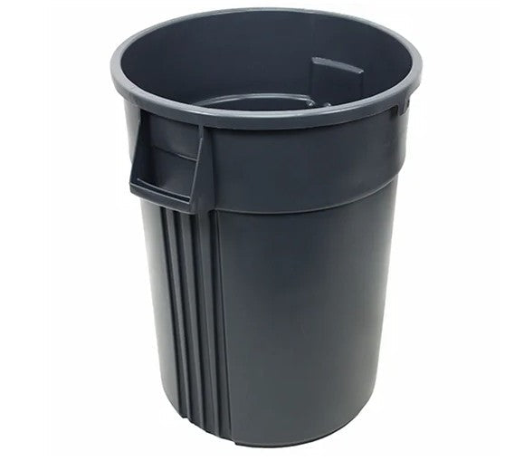 Impact® Gator® Plus Trash Container, 44 Gallon, 4/Case, Gray (IMP77443CT)