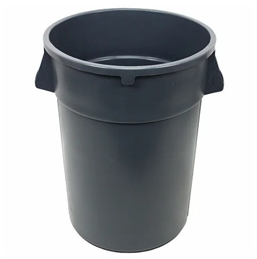 Impact® Gator® Plus Trash Container, 44 Gallon, 4/Case, Gray (IMP77443CT)