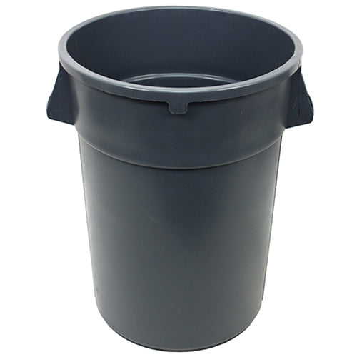 Impact® Gator® Plus Trash Container, 44 Gallon, 4/Case, Gray (IMP77443CT)