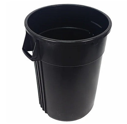 Impact® Gator® Plus Trash Container, 44 Gallon, 4/Case, Black (IMP7744-5)