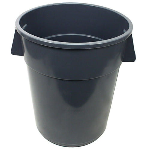 Impact® Gator® Plus Trash Container, 55 Gallon, 2/Case, Gray (IMP77553CT)