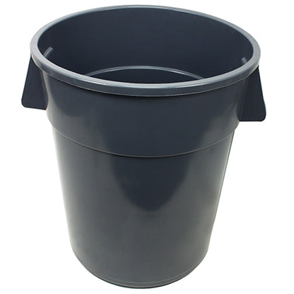 Impact® Gator® Plus Trash Container, 55 Gallon, 2/Case, Gray (IMP77553CT)