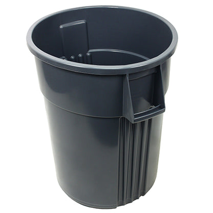 Impact® Gator® Plus Trash Container, 55 Gallon, 2/Case, Gray (IMP77553CT)