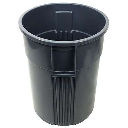Impact® Gator® Plus Trash Container, 55 Gallon, 2/Case, Gray (IMP77553CT)