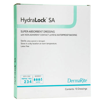 HydraLock™ SA Super Absorbent Dressing 3 X 3 Inch Square (949201_EA)