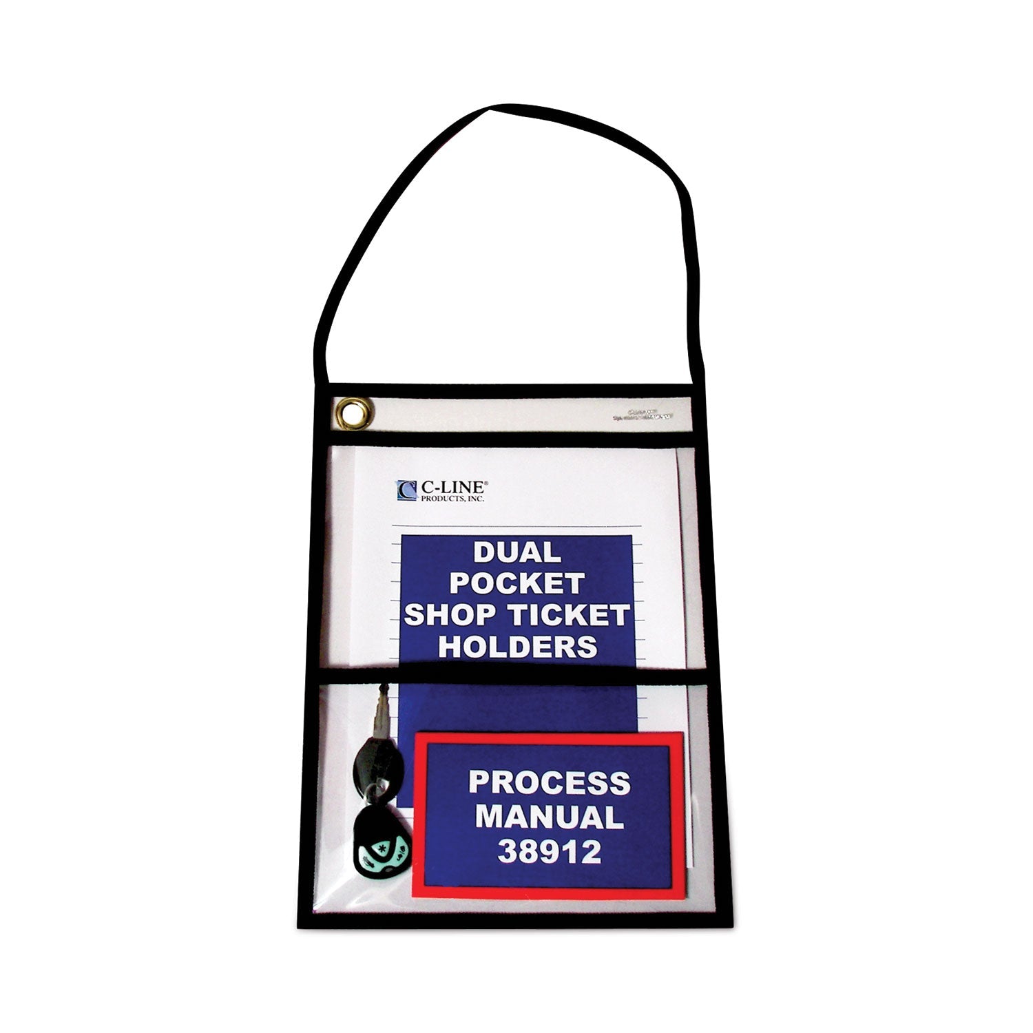 c-line-2-pocket-shop-ticket-holder-w-strap-num-cli38912_1