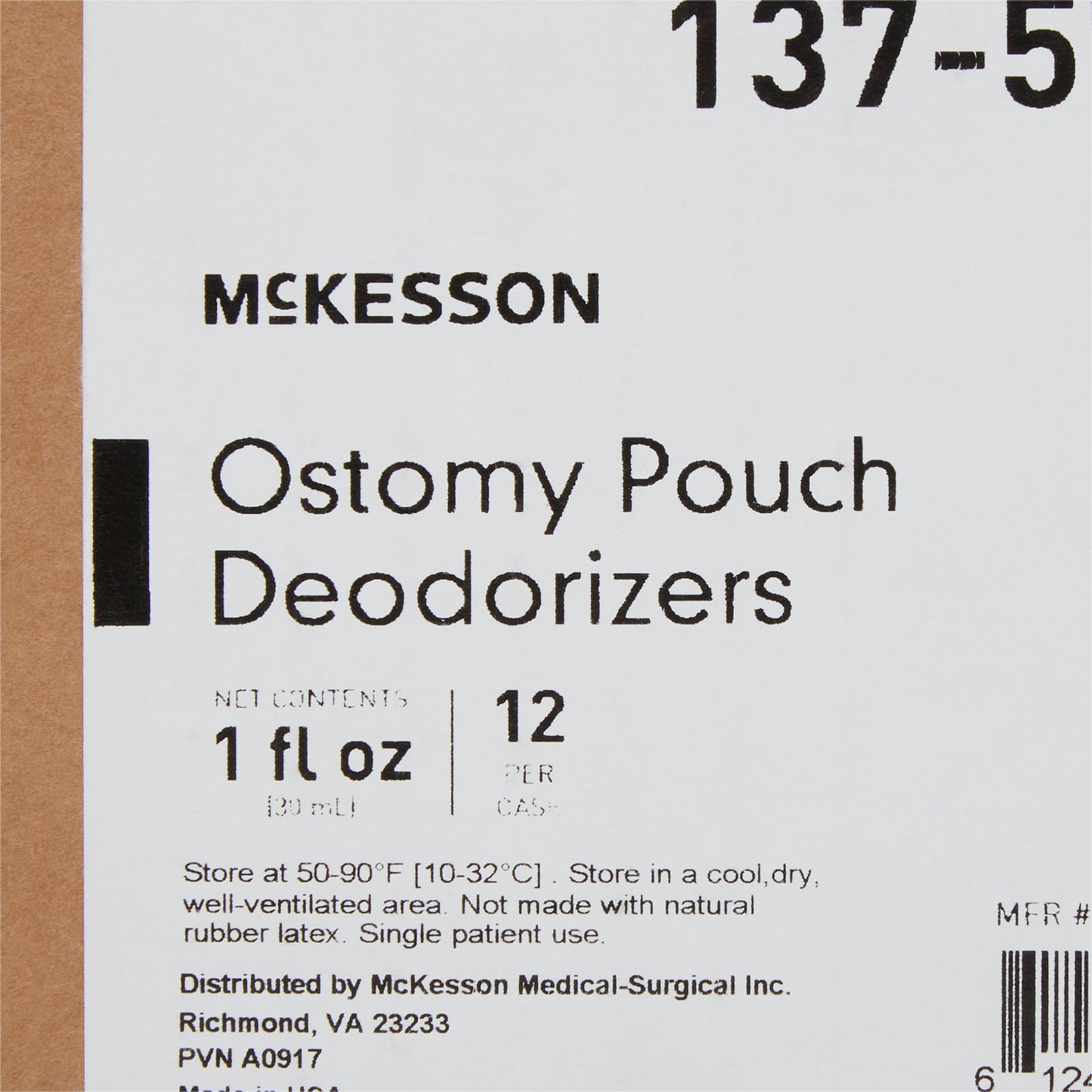 McKesson Ostomy Appliance Deodorant 1 oz., Dropper Bottle, Unscented (1081291_EA)