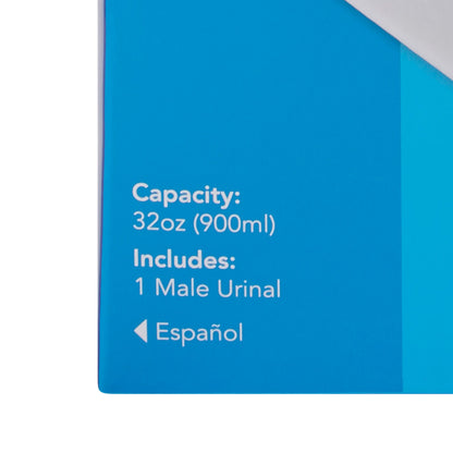 Carex® Male Urinal 32 oz. / 946 mL With Closure Single Patient Use (421043_EA)