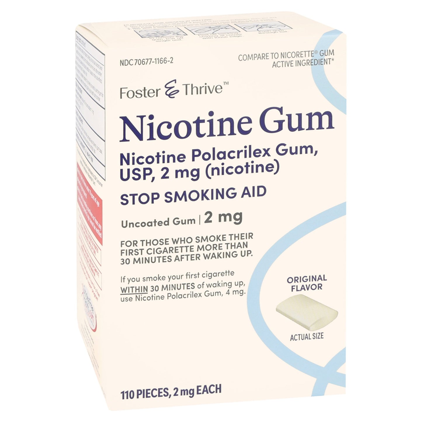 Foster & Thrive™ Stop Smoking Aid 2 mg Strength Gum (1238951_PK)