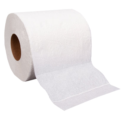 Right Choice® Paper Standard Toilet Tissue 2-Ply, White, 4" x 3" (78000014)