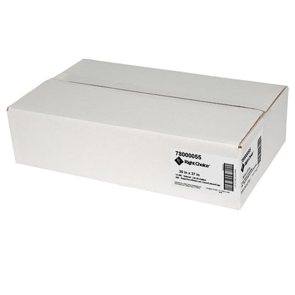 Right Choice® HDPE Can Liner Roll 12 Micron, Natural, 20-30 Gallon, 30" x 37" (78000055)