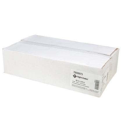 Right Choice HDPE Can Liner Roll 14 Micron, Black, 40-45 Gallon, 40" x 48" (78000073)