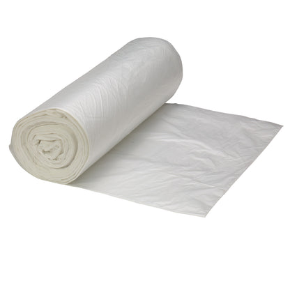 Right Choice HDPE Can Liner Roll 16 Micron, Natural, 55 Gallon, 41" x 54" (78000099)