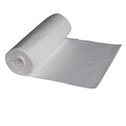 Right Choice HDPE Can Liner Roll 16 Micron, Natural, 55 Gallon, 36" x 60" (78000118)