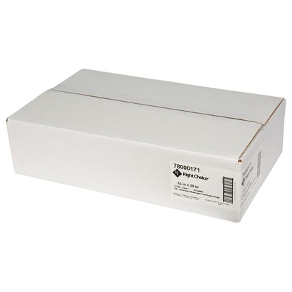 Right Choice LLDPE Can Liner Roll 1.2 Mil, Clear, 33 Gallon, 33" x 39" (78000171)