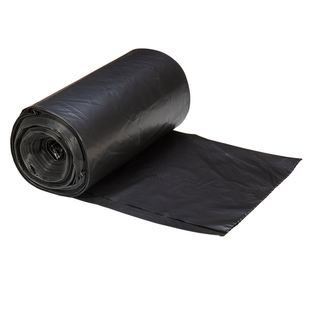 Right Choice LDPE Repro Can Liner Roll 1.5 Mil, Black, 33 Gallon, 33" x 39" (78000177)