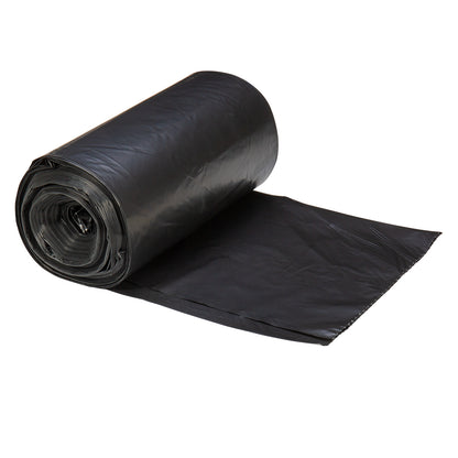 Right Choice LDPE Repro Can Liner Roll 1.5 Mil, Black, 33 Gallon, 33" x 39" (78000177)
