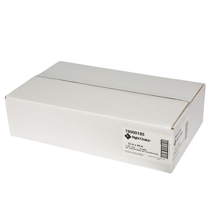 Right Choice LDPE Can Liner Roll 1.3 Mil, Clear, 32 Gallon, 33" x 44" (78000185)