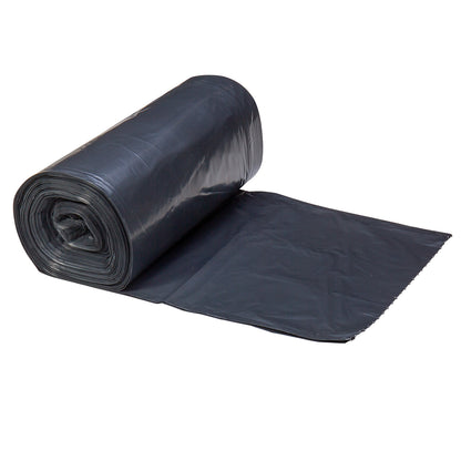 Right Choice® LLDPE Repro Can Liner Roll 1.2 Mil, Black, 55 Gallon, 36" x 58" (78000191)