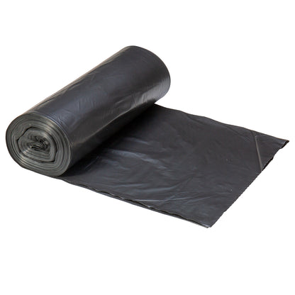 Right Choice LDPE Can Liner Roll 0.9 Mil, Black, 60 Gallon, 38" x 58" (78000217)