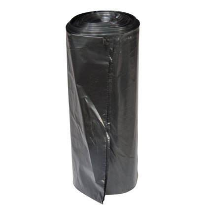 Right Choice® LDPE Can Liner Roll 1.2 Mil, Black, 60 Gallon, 38" x 58" (78000225)