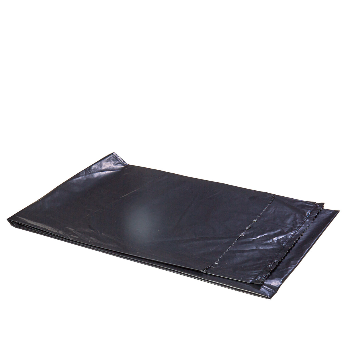 Right Choice LDPE Repro Can Liner Flat 1.5 Mil, Black, 60 Gallon, 38" x 58" (78000230)