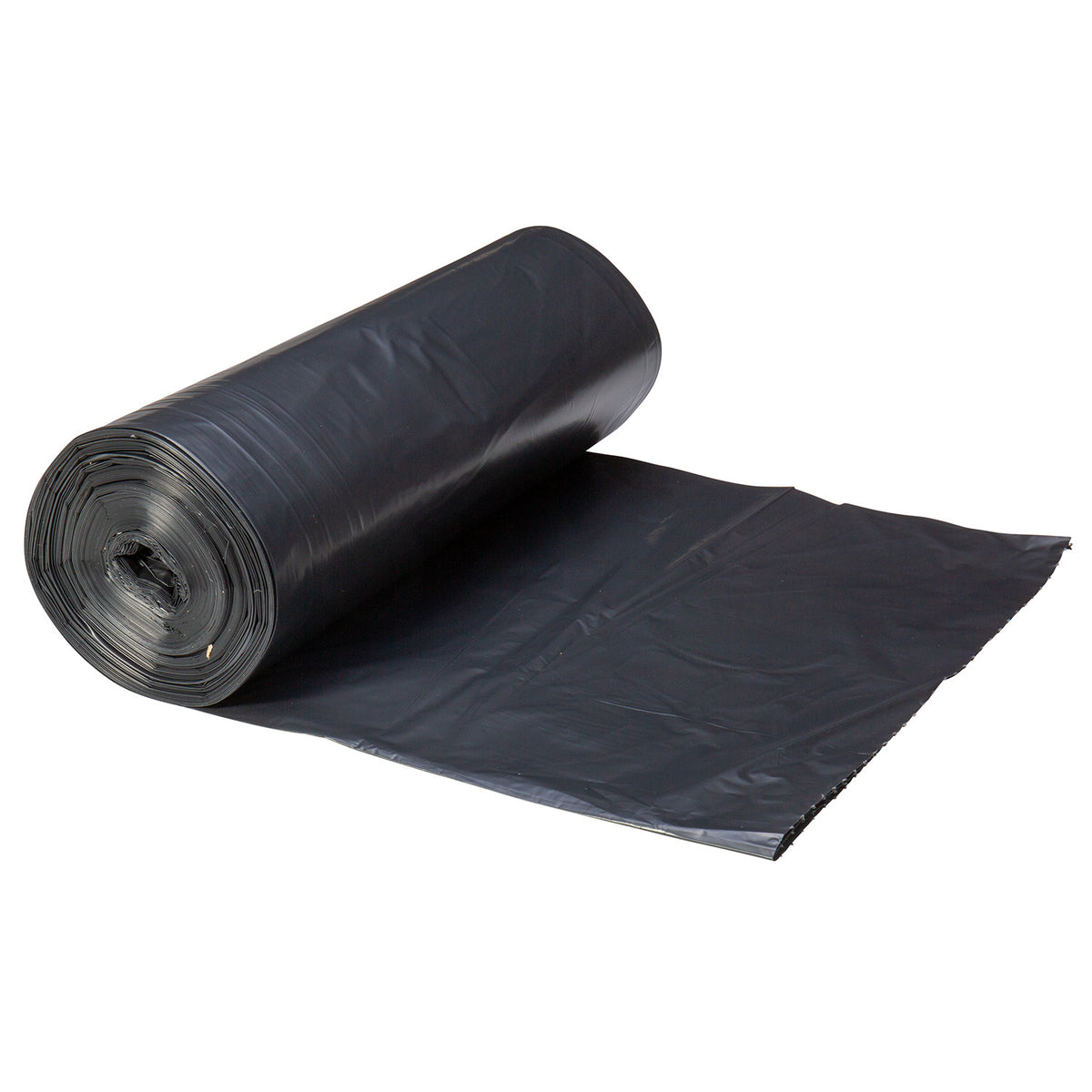 Right Choice LDPE Repro Can Liner Roll 1.3 Mil, Black, 50 Gallon, 46" x 50" (78000297)