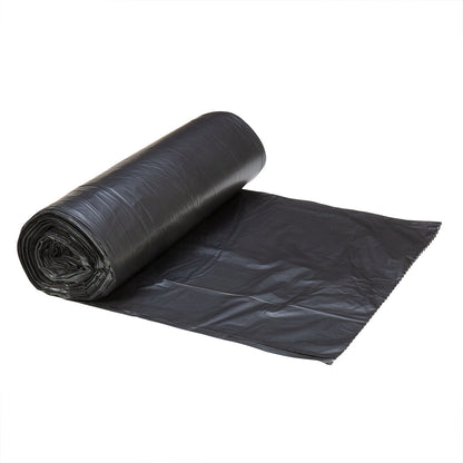 Right Choice LDPE Repro Can Liner Roll 1.7 Mil, Black, 65 Gallon, 50" x 48" (78000300)