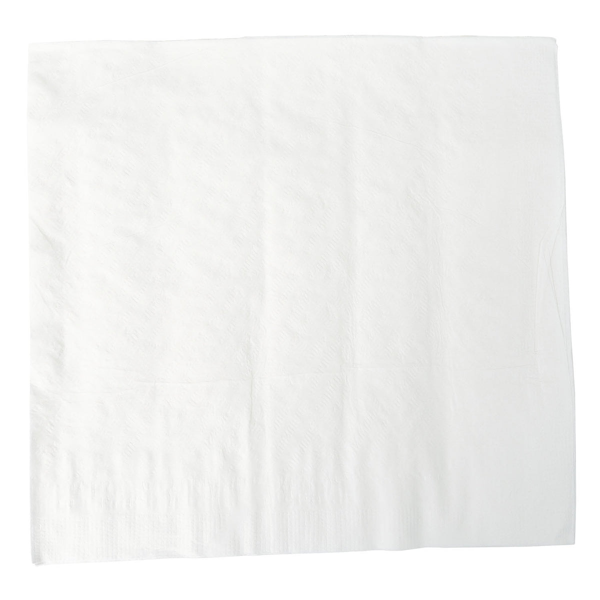 Right Choice Paper Dinner Napkin 1-Ply 1/4 Fold, White, 16" x 16" (78000331)