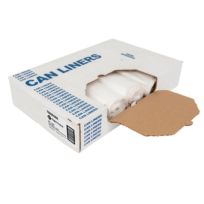 Right Choice LLDPE Can Liner Roll 1.2 Mil, Natural, 30 Gallon, 28" x 48" (78000368)